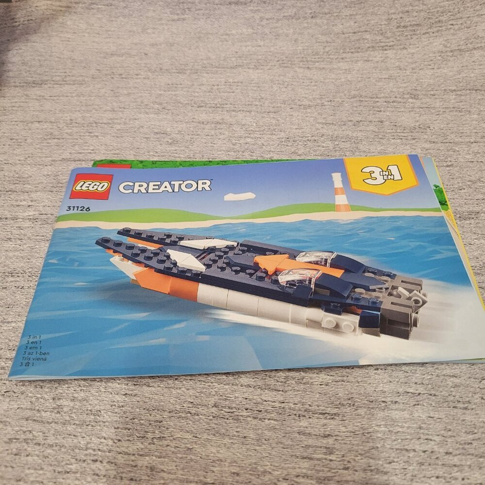 Lego Creator 31126 Supersonic- Jet - Picture 9 of 11